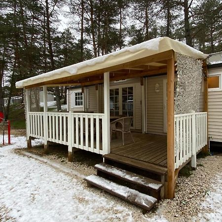 Mobilhome Comfort A La Montagne Saint-Auban  Exteriör bild